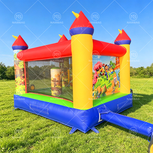 Castillo Inflable con Tobogán <span class=keywords><strong>de</strong></span> Toy Story, Juego <span class=keywords><strong>de</strong></span> Brincos para Niños, Equipo <span class=keywords><strong>de</strong></span> Juego para Exteriores, Patio Trasero, Castillo Hinchable - Product Image 4