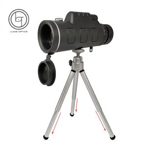 Wide View Muti Coated Monocular 16x52 40x60 12x50 Waterproof Compass with Phone Adapter monocular telescope