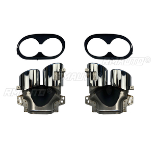 ท่อท่อไอเสียกันชนหลังรถยนต์สำหรับ Mercedes-Benz A-Class A35 W177 C118 CLA35 X247 GLB35 A45S อุปกรณ์เสริมรถยนต์ - Product Image 3