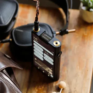 SHANLING M8T <span class=keywords><strong>Tube</strong></span> Reproductor de música HIFI portátil Android de alta resolución <span class=keywords><strong>MP3</strong></span> Bluetooth Walkman Dual 4191EQ Dual 4499 Chips EXDAC - Product Image 4