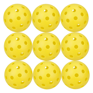 Échantillon gratuit de balles de pickleball personnalisées durables de haute qualité USAPA à 40 trous, moulage par injection, pour l'entraînement en extérieur - Product Image 1