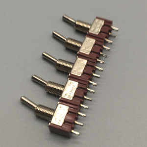 Cf Mts 102 Toggle <b>Switch</b> 6mm 3 Pin 2 Position <b>12v</b> 10000 Cycle On Off Reset For Electronics - Product Image 4