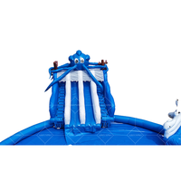 Château gonflable géant en PVC pour piscines Maison de rebond amusante avec ballon pour parc à thème Party & Game Center