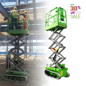 Crawler Driving Self-Propelled Scissor Lift Rough Terrain Track Crawler Scissor Lift