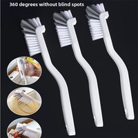 Handzame, draagbare bekerborstel in Japanse stijl, nylonborstel, plastic reinigingsborstel, multifunctioneel voor het reinigen van fruitsapmachines, sojamelk en meer.