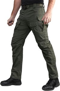 <span class=keywords><strong>Pantalones</strong></span> Tácticos Impermeables para <span class=keywords><strong>Hombre</strong></span>, <span class=keywords><strong>Pantalones</strong></span> <span class=keywords><strong>Cargo</strong></span> Casuales para Senderismo, con Múltiples Bolsillos, Forro Polar Grueso, Corte Recto - Product Image 3