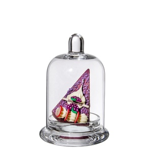 Handmade Clear <strong>Glass</strong> <strong>Cake</strong> Plate With Cover Wedding <strong>Cake</strong> Covers <strong>Glass</strong> <strong>Cake</strong> Plate With <strong>Dome</strong> - Product Image 3