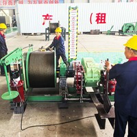 Treuil de levage JTK pour le transport de matériaux en mine souterraine, 1 tambour, capacité de 30KN pour le transport de matériaux souterrains