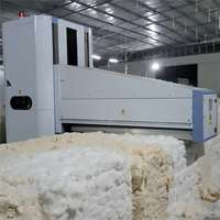 Machine à épiler les balles rondes LEBON à haute production, automatique, pour salle de filage à anneaux, avec moteur de 30 kW et haute efficacité