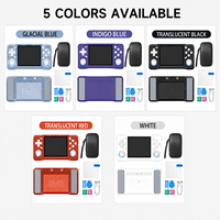 Console de jeu portable rétro XF35H 3,5 pouces, manettes RGB doubles, batterie longue durée 4000 mAh, lecteur de jeux portable
