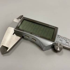 Steeltreks - Regla Electrónica de Acero Inoxidable de 0-150 mm / 6 Pulgadas, <span class=keywords><strong>Calibrador</strong></span> Digital <span class=keywords><strong>Vernier</strong></span> con Pantalla LCD Grande - Product Image 3