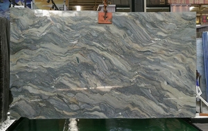 Losas y Azulejos de Cuarzo Fusionado Azul Union Stone, Acabado Pulido de Lujo, para Pisos y Paredes de Cocina y Villas, Diseño Moderno, Tamaños Personalizados - Product Image 6
