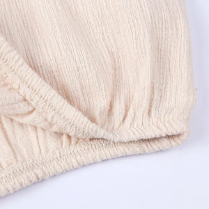 T-shirt d'été en coton peigné de style japonais et <span class=keywords><strong>short</strong></span> en PP tricoté, deux pièces à manches courtes, pour garçons et filles. - Product Image 4