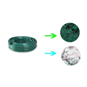 정원 플라스틱 PVC 강화 호스 튜브 재활용 파쇄기