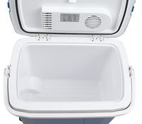 Réfrigérateur Auto Électrique 30L pour Voiture, Camping, Camion, Rv, Bateau, Glacière avec Poignée, 12V