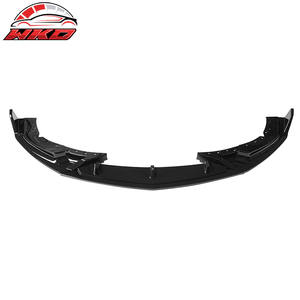 Lèvre de pare-chocs avant pour Cadillac CT4 2020-2026 Noir brillant Spoiler Splitter PP 3PC Diffuseur Garde-boue de menton Protection - Product Image 3