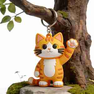 سلسلة مفاتيح مخصصة ثنائية الأبعاد من البي في سي الناعم، حلقة مفاتيح بشعار مطاطي ناعم، سلسلة مفاتيح سيليكون، حلقة مفاتيح مطاطية مخصصة ثلاثية الأبعاد - Product Image 5