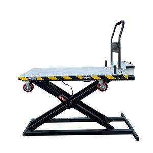 <span class=keywords><strong>Portable</strong></span> avec la voiture manipulant le chariot de plate-forme de levage hydraulique électrique de camion à plat mobile de fourchette de ciseaux - Product Image 1