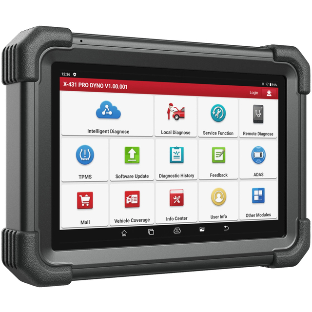 Original New Version Launch X431 Scanner X-431 PRO DYNO 8" Full System OBD2 Diagnostic Scan Tool Multi Languages