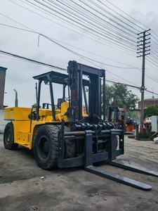 รถยกโฟล์คลิฟท์มือสอง ยี่ห้อ Mitsubishi รุ่น FD250 เครื่องยนต์ดีเซล TCM แท้  แบบถ่วงน้ำหนัก ขนาด 10 12 15 16 25 30 45 ตัน ยี่ห้อ Kalmar ใช้เครื่องยนต์ ISUZU - Product Image 1