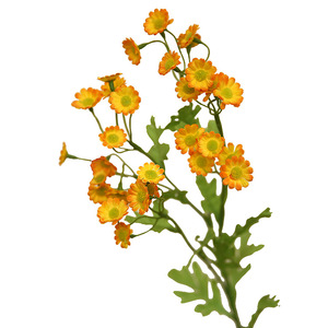 ดอกเดซี่ประดิษฐ์ ยี่ห้อ Yihua สำหรับตกแต่งงานแต่งงานและบ้าน สีเหลือง ทำจากผ้าไหม รุ่น 2022001 - Product Image 5