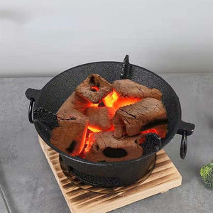 Parrilla Hibachi Japonesa <span class=keywords><strong>de</strong></span> Hierro Fundido para Interiores, con <span class=keywords><strong>Estufa</strong></span> a Gas y Rejilla <span class=keywords><strong>de</strong></span> Alambre, para RV, Exteriores, Hotel, Auto, Hogar, Picnic - Product Image 1
