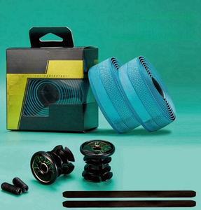 工場直販 2150×30×3mm 2バープラグ付き自転車ハンドルバーテープ カラフルEVA製パンチング加工 ロードバイク・キッズバイク向け - Product Image 3