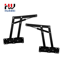 Accessoires de quincaillerie de meubles réglables, mécanisme de levage pliable, Table basse supérieure, mécanismes à charnière extensible pour le printemps