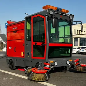 LJL-G25P Fully Enclosed Automatic Road Street Floor Sweeper Ride On Sweeper