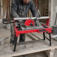 Scie à carrelage multifonction 1500W 2950 tr/min, machine à découper les carreaux électrique portative