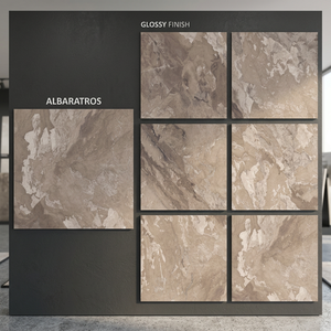 Antico <b>Peach</b> Terrazzo 800x800mm Polished Porcelain Tiles Decorative Pattern Flooring Collection - Product Image 3
