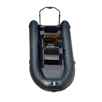 Bateau pneumatique rigide à coque en aluminium Orca Hypalon de 5 m, modèle 500, avec pont solaire, gommone de 5 mètres