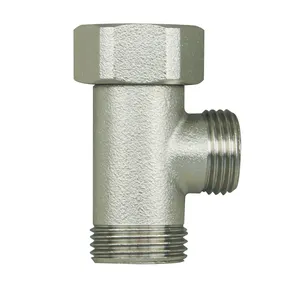 EUA 7/8 "Brass 3-way T Wc Água Adaptador de Acoplamento 15/16-14UN Tee Conector de Cobre