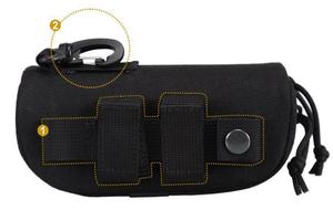 Estuche Rígido para Gafas de Sol Molle para Exteriores, Caja de Almacenamiento EDC para Gafas, Bolsa para Lentes - Product Image 4