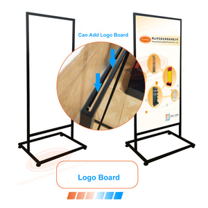 Trung tâm biểu ngữ tùy chỉnh các tông hiển thị kệ giá các tông sàn hiển thị đứng bảng Áp phích khung đứng - Product Image 5