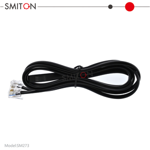 Cordons téléphoniques plats en cuivre RJ12 <span class=keywords><strong>RJ11</strong></span> 6P6C pour intérieur, 5m 10m <span class=keywords><strong>20m</strong></span> - Product Image 5