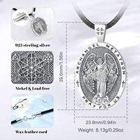 Changda Archange Religieux Metatron's Cube Archange Metatron Protection spirituelle Metatron Orgonite Collier