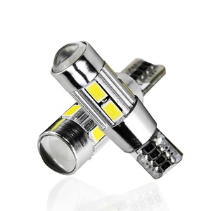Lampu Parkir Otomatis T10 194 W5W 10 SMD 5630 5730 LED Canbus 12V 24V Lampu Baca Mobil Wedge Lampu Plat Nomor Interior - Product Image 1