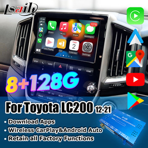 Lsailt Android 13 Android/Carplay giao diện cho Land Cruiser lc200 2013-2021 Lexus LX570 bao gồm Youtube, Netflix - Product Image 2