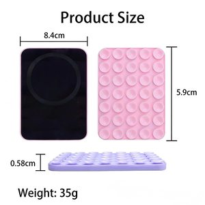Support de téléphone à ventouse en silicone double face mains libres pour la plupart des smartphones – Accessoires pour téléphone - Product Image 5