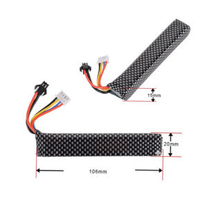 Rechargeable <span class=keywords><strong>Lipo</strong></span> 11.1v 3S <span class=keywords><strong>2000mah</strong></span> 30C Rc Modèle Air Soft Bbs Gun Battery Custom LCO Lithium Polymer Battery PCM Water Gun Toys - Product Image 3