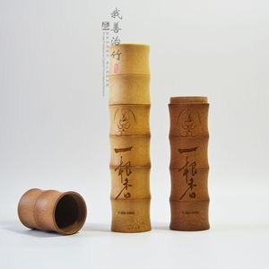 Bamboo Incense Tubes Round Natural Bamboo Handmade Gift Packaging For Incense Sticks - Product Image 3