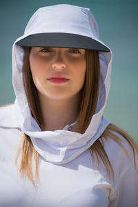 Silla plegable de playa y pesca al aire libre, sombrero portátil protector contra el sol UPF50 + personalizado con solapa para el cuello y la cara, protección UV ancha - Product Image 3