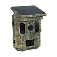 Caméra de chasse numérique solaire 48MP 4K Wifi avec vision nocturne de 32 à 49 pieds et carte Mini SD
