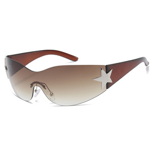 Gafas <span class=keywords><strong>de</strong></span> sol redondas para hombre y <span class=keywords><strong>mujer</strong></span>, anteojos <span class=keywords><strong>de</strong></span> un solo uso, <span class=keywords><strong>2023</strong></span> - Product Image 6