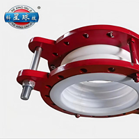 Junta de Expansión Metálica Serie XQH-BCQ, Acero Inoxidable con Revestimiento de PTFE, Ligera, Resistente a la Corrosión, Brida de Alta Presión para Pintura