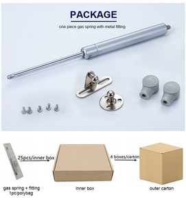 Resorte de gas de alta calidad, caja de herramientas de montaje de muebles para el hogar, soporte de elevación, ventana, puerta, cocina, Mola a pistón de gas - Product Image 5