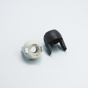 Portalampada in ceramica E27 con/senza staffa impermeabile bianco dritto per lampadina a LED E27 portalampada - Product Image 3