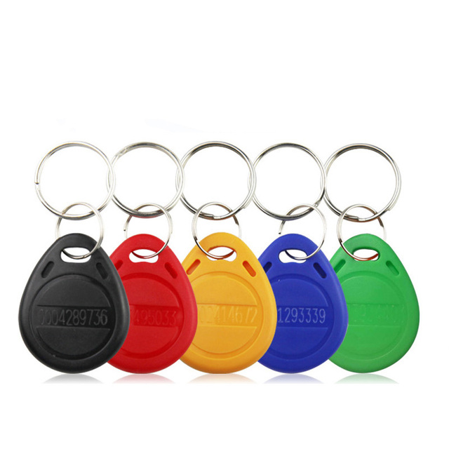 RFID Tag Keyfob 125KHz EM ID Card for Time Attendance and Door Access Control System Proximity Card Smart Card EM-03 Keychain