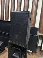 Speaker Suara keras jangkauan penuh, Speaker sistem suara Audio profesional, Array tiga arah 12 inci